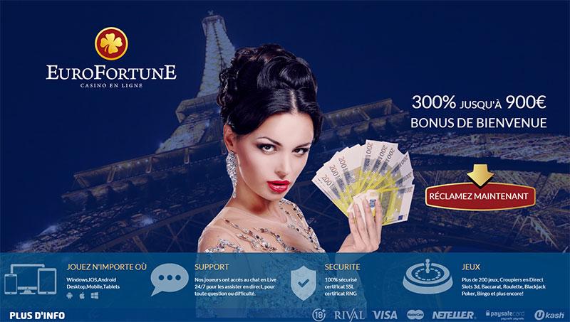 Sito di EuroFortune Casino